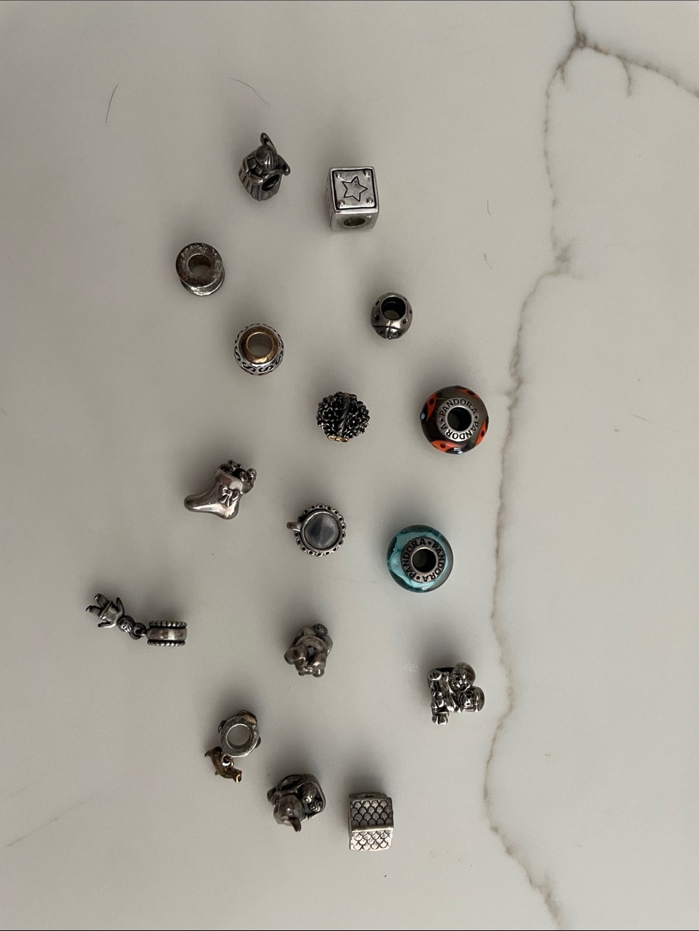 Pandora Charms, to name a few, Sterling Silver and Turquoise, Etc.